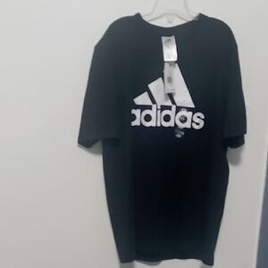 Adidas Brand New Men's Black T-Shirt Size Medium